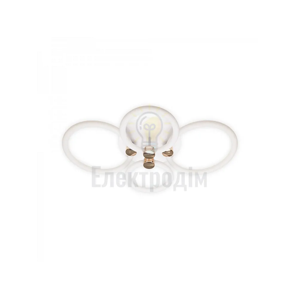 AL6134-1ARD 76W коло 8450Lm 3000K-6500K 615*415*130mm FELICITY GOLD 80072  - фото 3