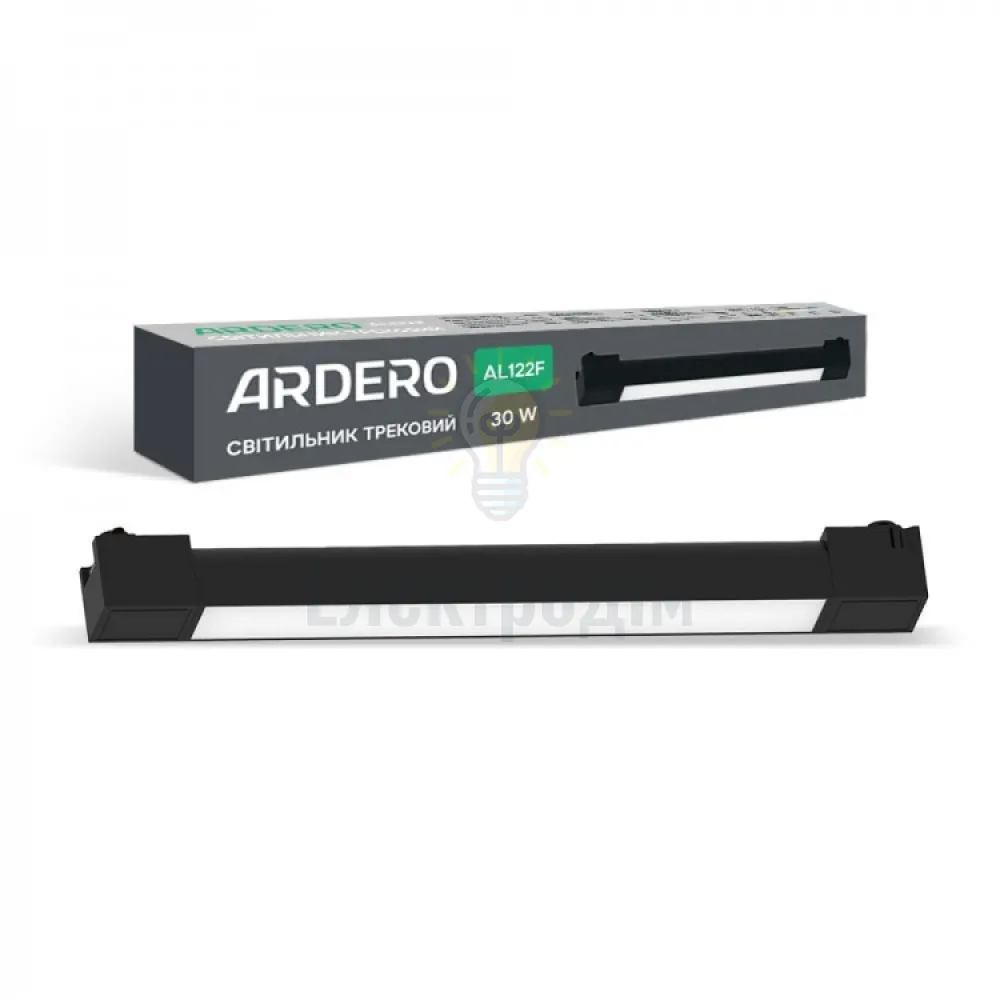 AL122F 30Вт 4000К 120 град чорний 478*33*41 мм ARD 80369 