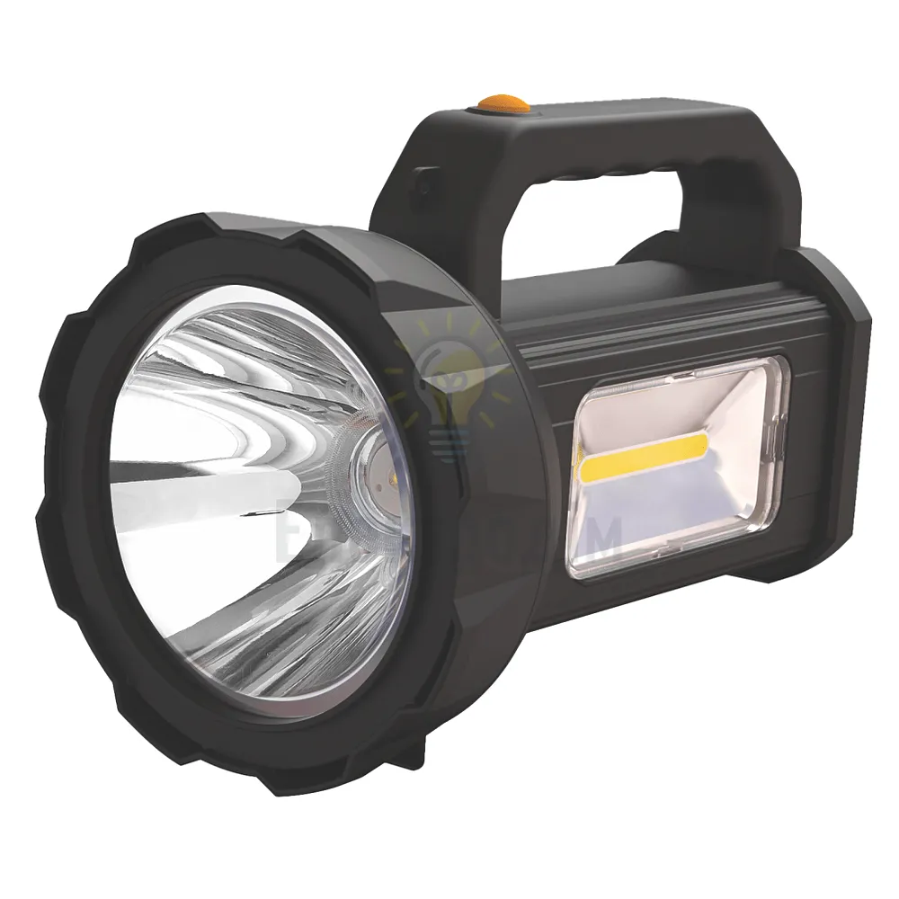 Lebron LED ліхтар ручний акумуляторний LEBRON L-HL-31, ABS, зелений, 1W + 1W COB, USB, 1200mAh Li-Ion 15-15-77 