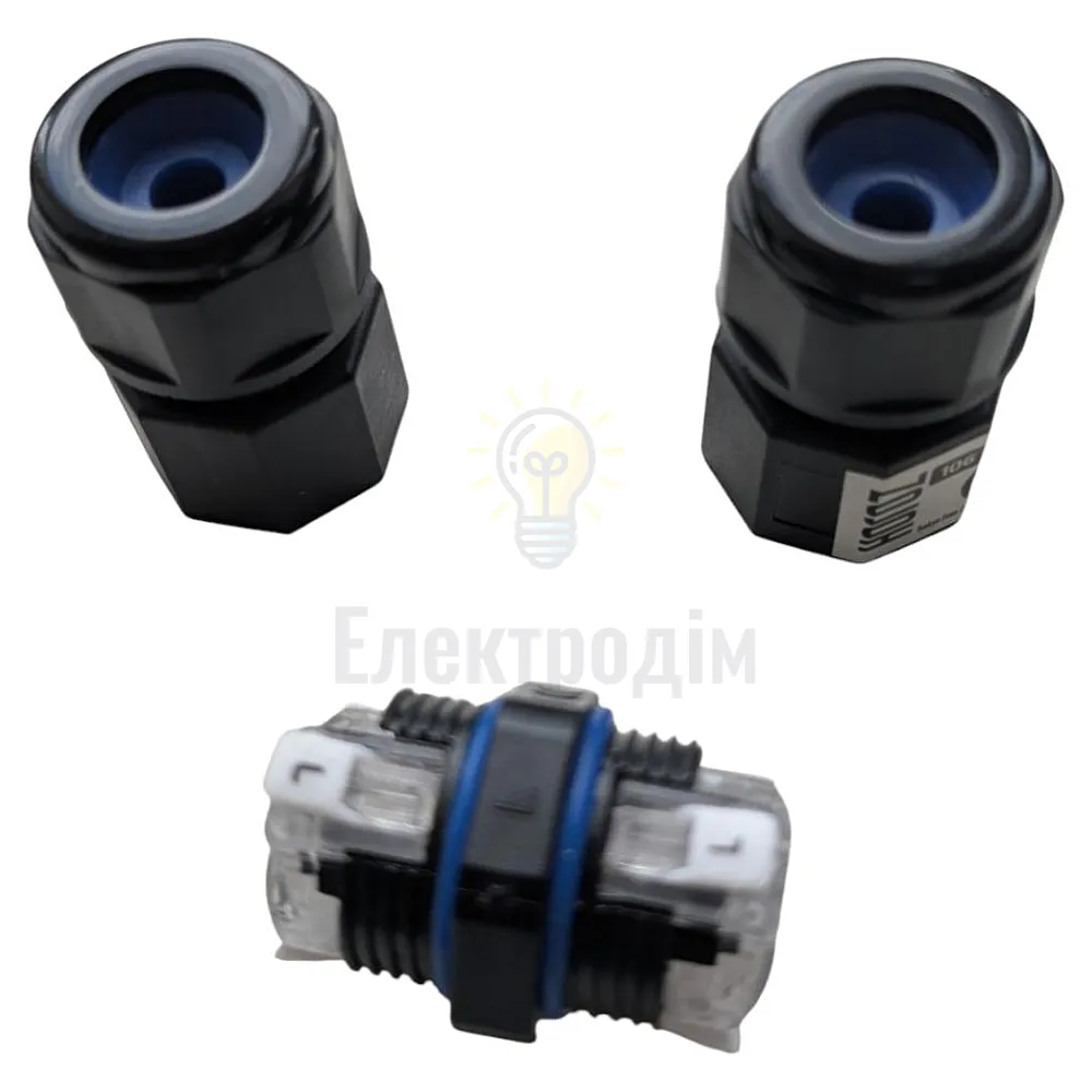 Клема вологозахистна Клема вологозахисна IP68 CONNECTOR-1 HOROZ ELECTRIC 106-004-0001-010  - фото 4