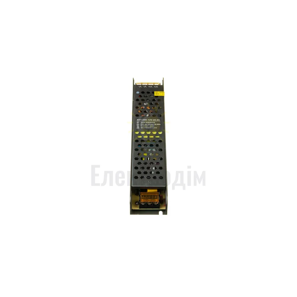 Блок  живлення 12В AVT Блок живлення AVT 20,8А - 250W 1019869  - фото 3