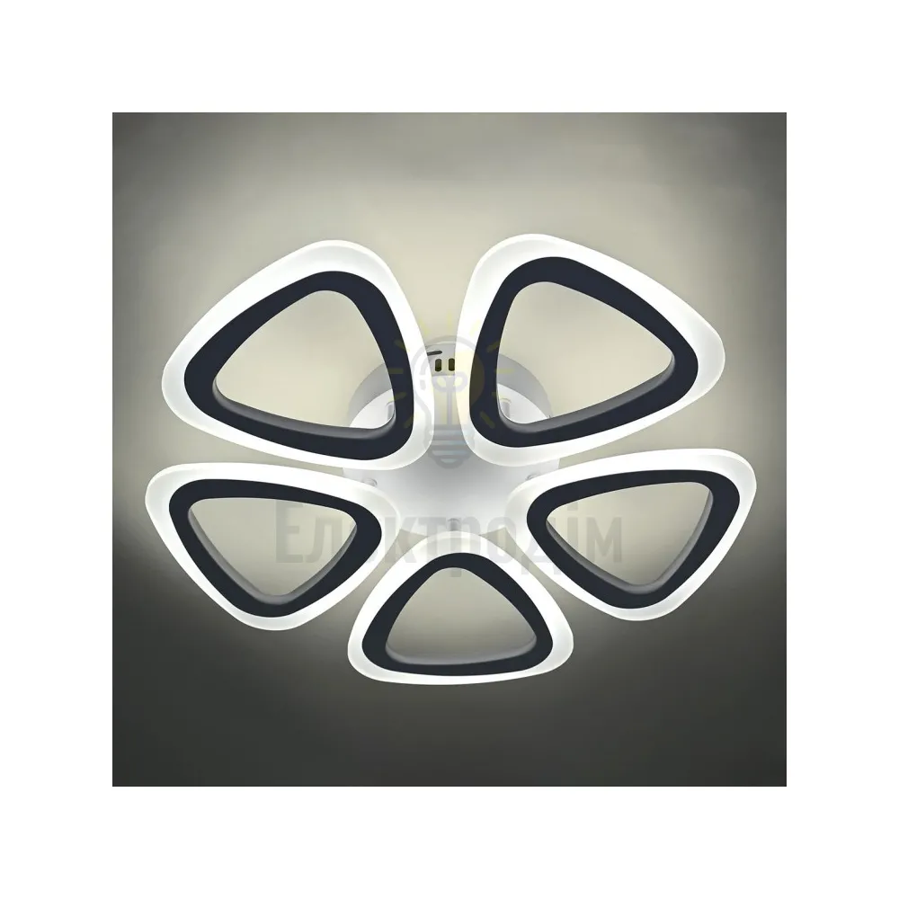 AL6555ARD 50W 5300Lm 5000K 460*460*75mm білий CLOVER 80500  - фото 4