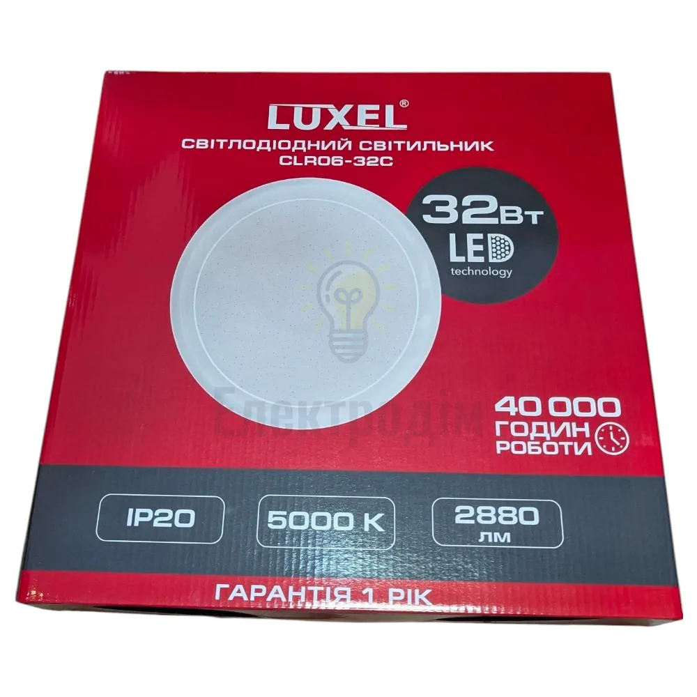 LED Світильник 32 Вт 5000К  IP20 CLR06-32C  - фото 1
