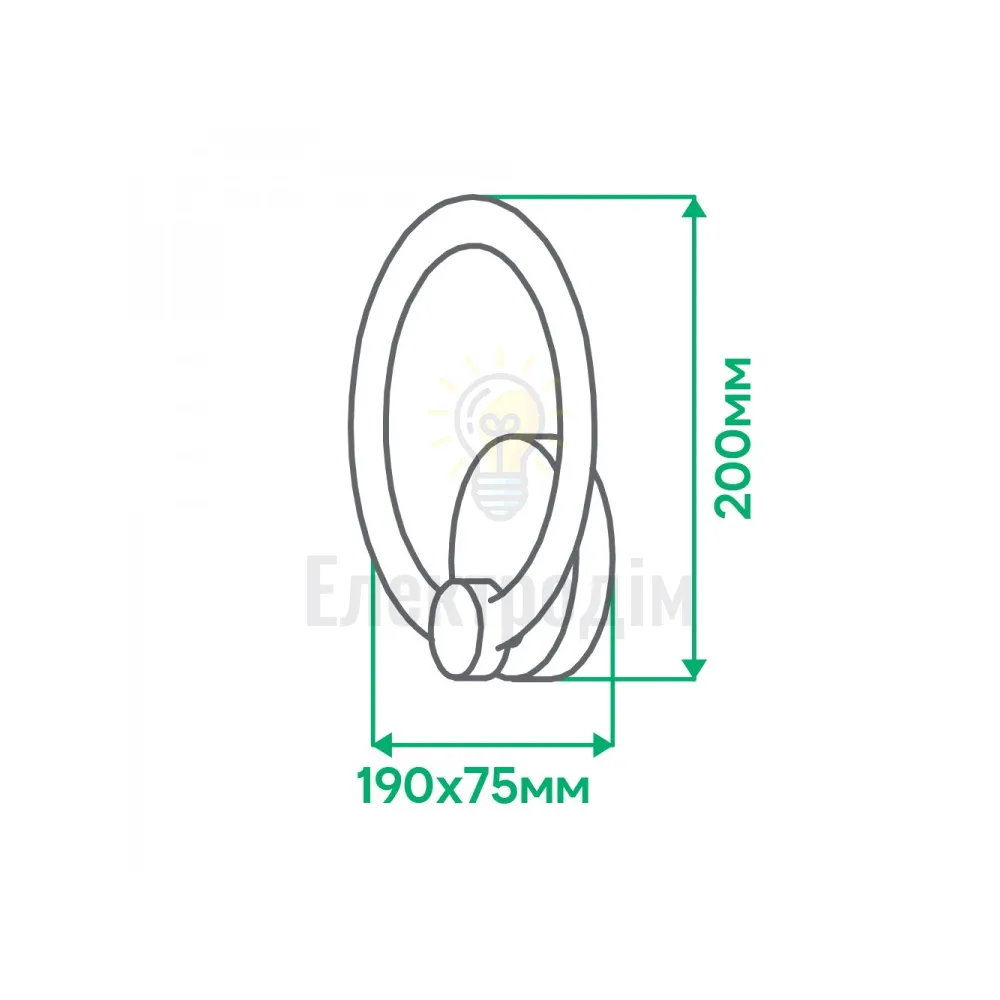 AL6130ARD 16W коло 1890Lm 3000K-6500K 190*200*75mm FELICITY 80070  - фото 3