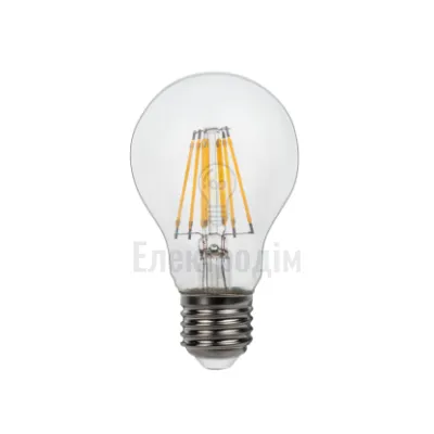 LUXEL filament Лампа A60 8w E27 2700K 072-H — купити в Електродім