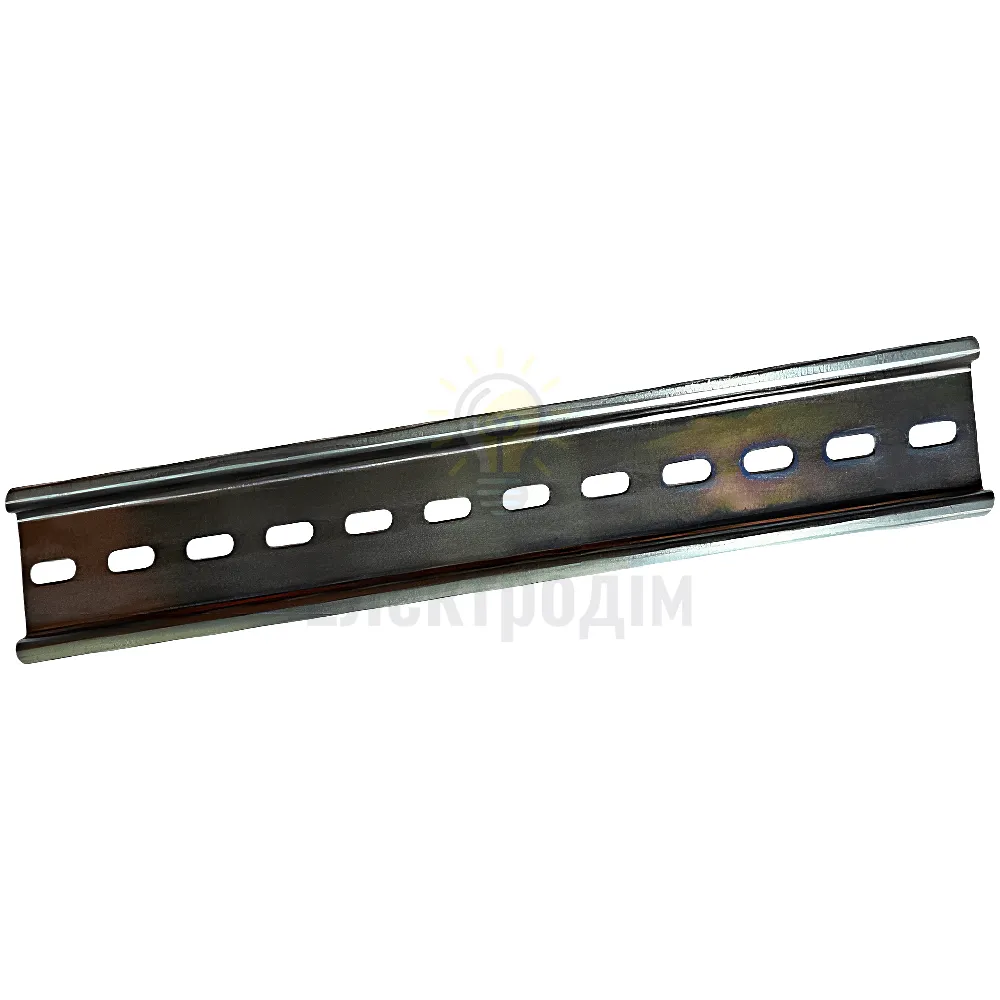 DIN Рейка DIN-рейка Промфактор FD 35x7.5 (0,8mm) з перфорацією 6x15 (100mm) FD080100 