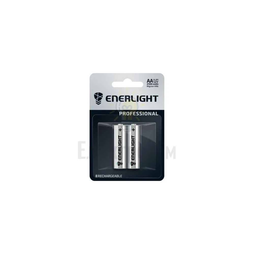 Батарейка Акумулятор Enerlight Professional HR6/AA 2100mAh BLI2 30610102 Enerlight 
