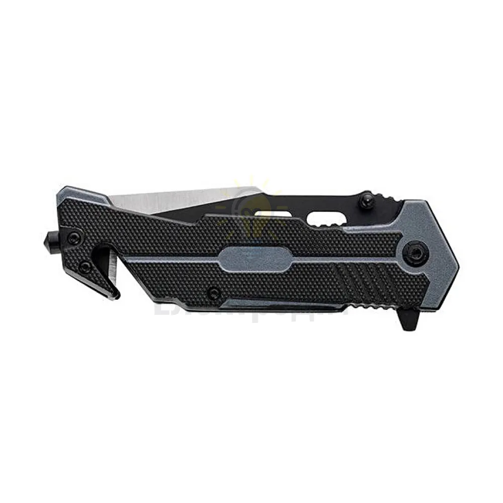 Мультиінструмент Ніж складаний Ніж складаний 9.3 з лезом для розрізання ременів INTERTOOL HT-0598  - фото 4