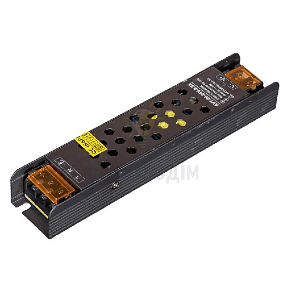 Блок  живлення AVT 24V IP20 2,5А - 60W 1021016  - фото 3