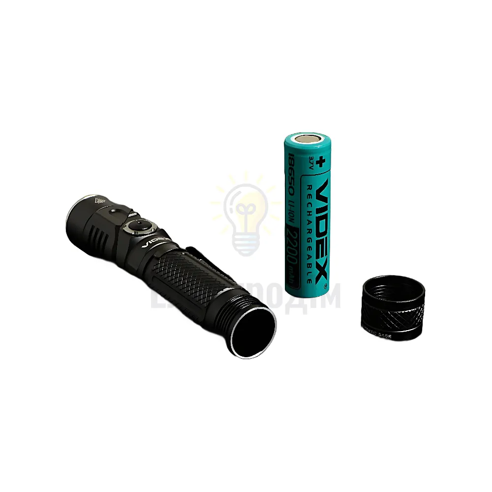 Портативний світлодіодний ліхтарик VLF- A105RH VIDEX 1200Lm 5000K  - фото 4
