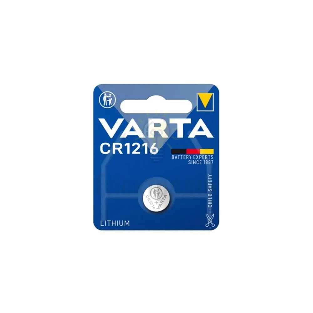 Батарейка VARTA CR 1216 (блистер-1 шт.) 6216101401 