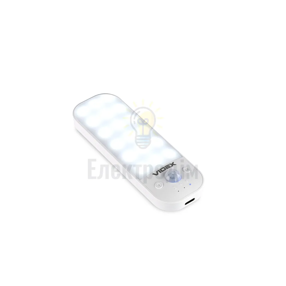 LED Світильник акумуляторний з датчиком руху VIDEX VL-NL014W-S  - фото 8