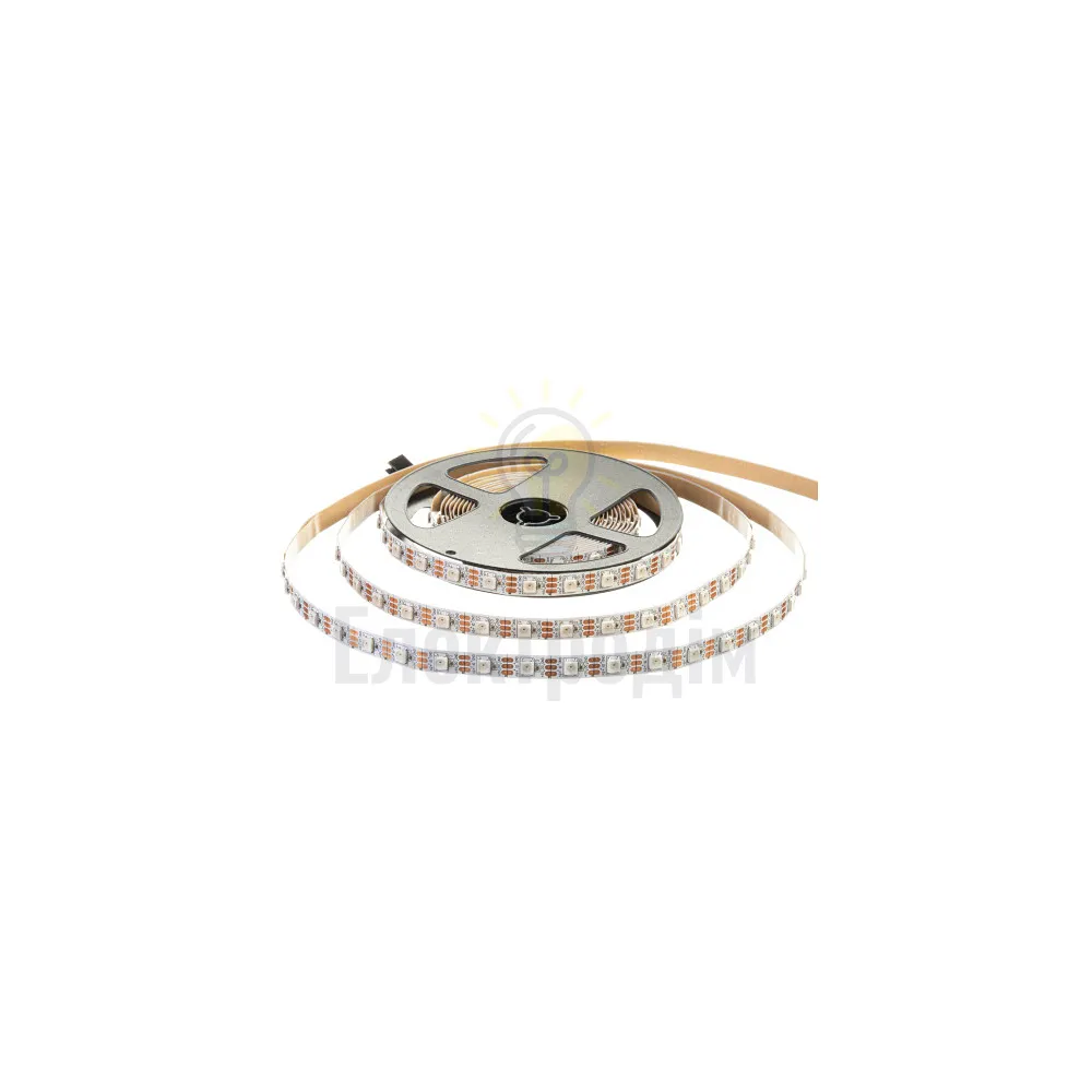 5 В Світлодіодна стрічка адресна AVT smd5050 WS2812B 60LED/м IP20 1017957  - фото 1