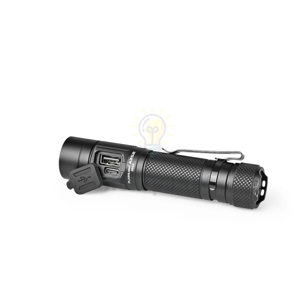 Портативний світлодіодний ліхтарик VIDEX  600Lm 5000K VLF-A352  - фото 9