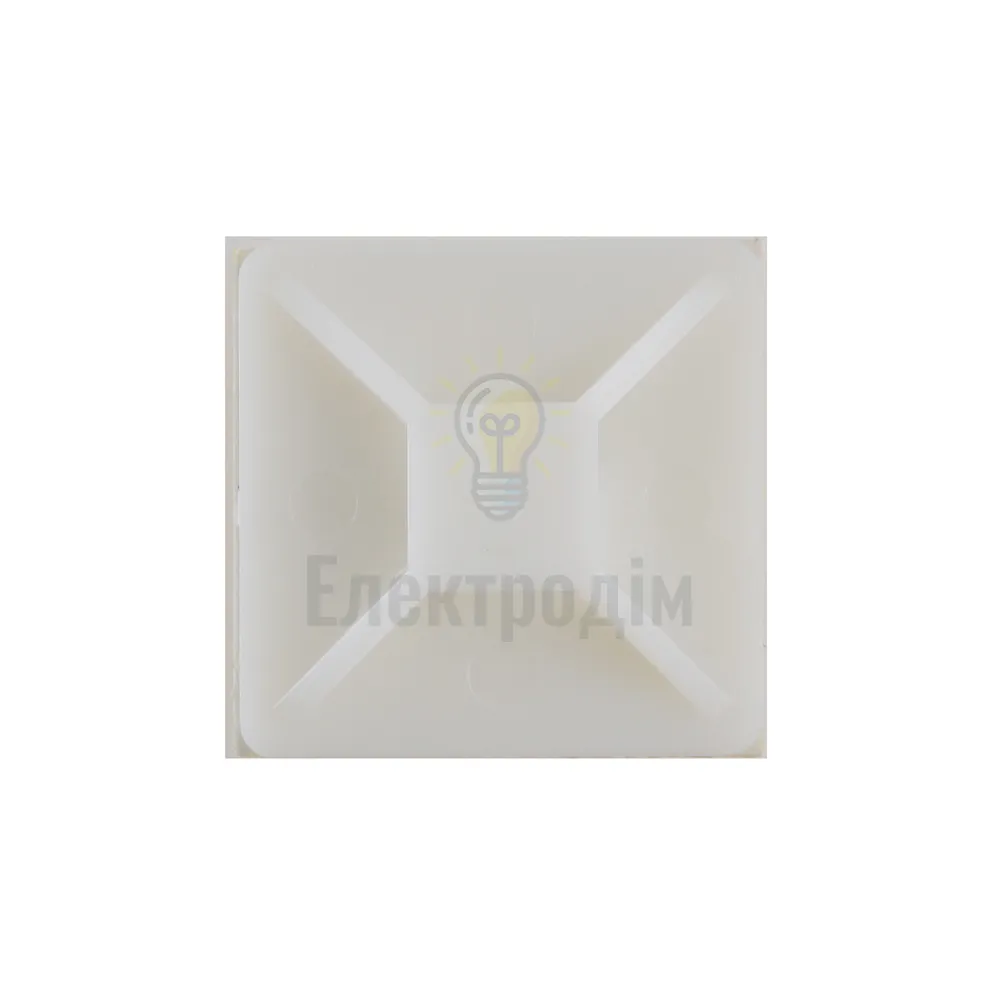 Майданчик 20х20 білий PC-20  (упак 100шт)  АСКО A0150090015 