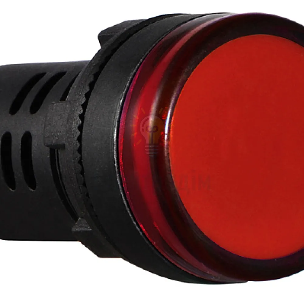 Сигнальна арматура AD22-22DS червона 220V АC A0140030038  - фото 2