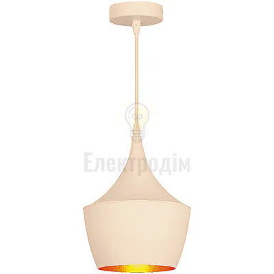 Світильник VELMAX V-CL-FISH-Wh-G, max 60W, E27, 220V 23-10-92 — купити в Електродім