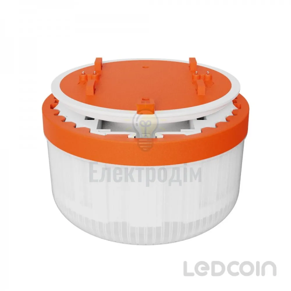 EL310 акум. світильник 7W, 90*142mm, 2*1200mAh (зм. акум. 18650), білий, LC 81172  - фото 4