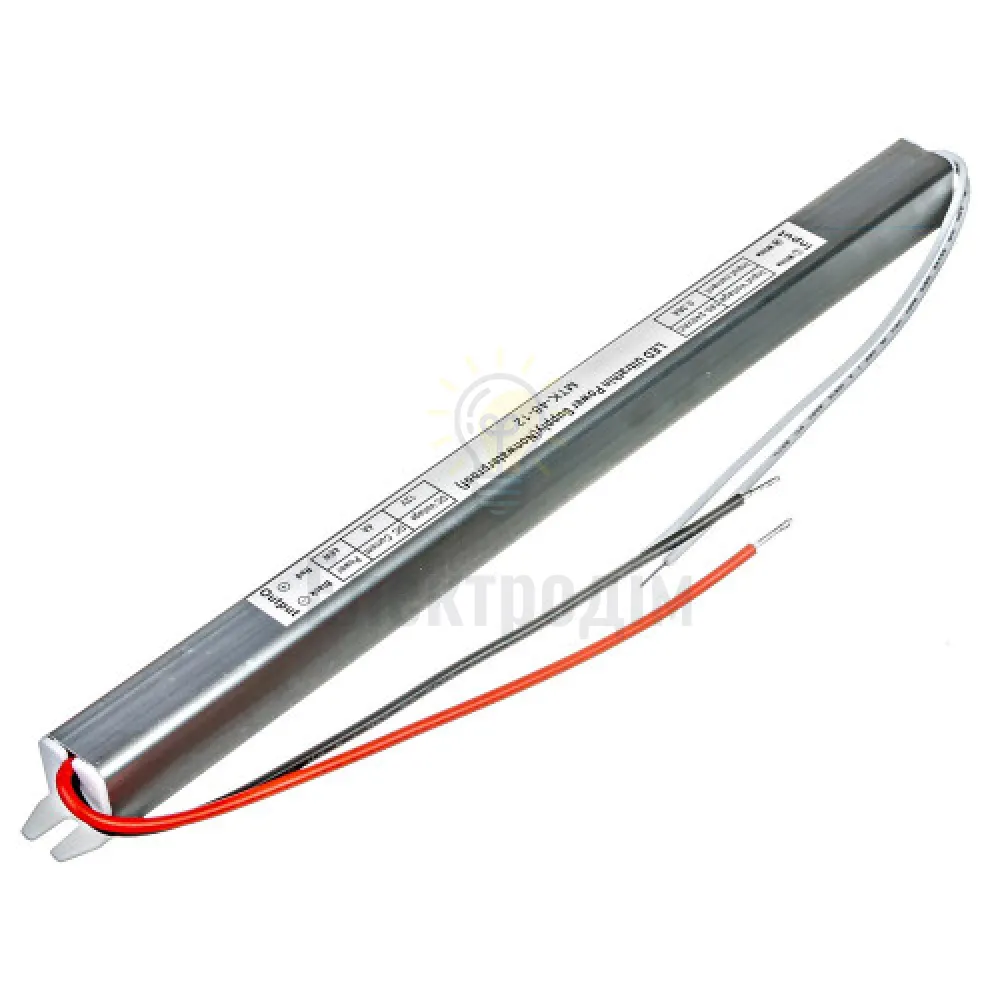 Блок  живлення 12В AVT SLIM 4А -48W SLIM IP20 C 1013418  - фото 1