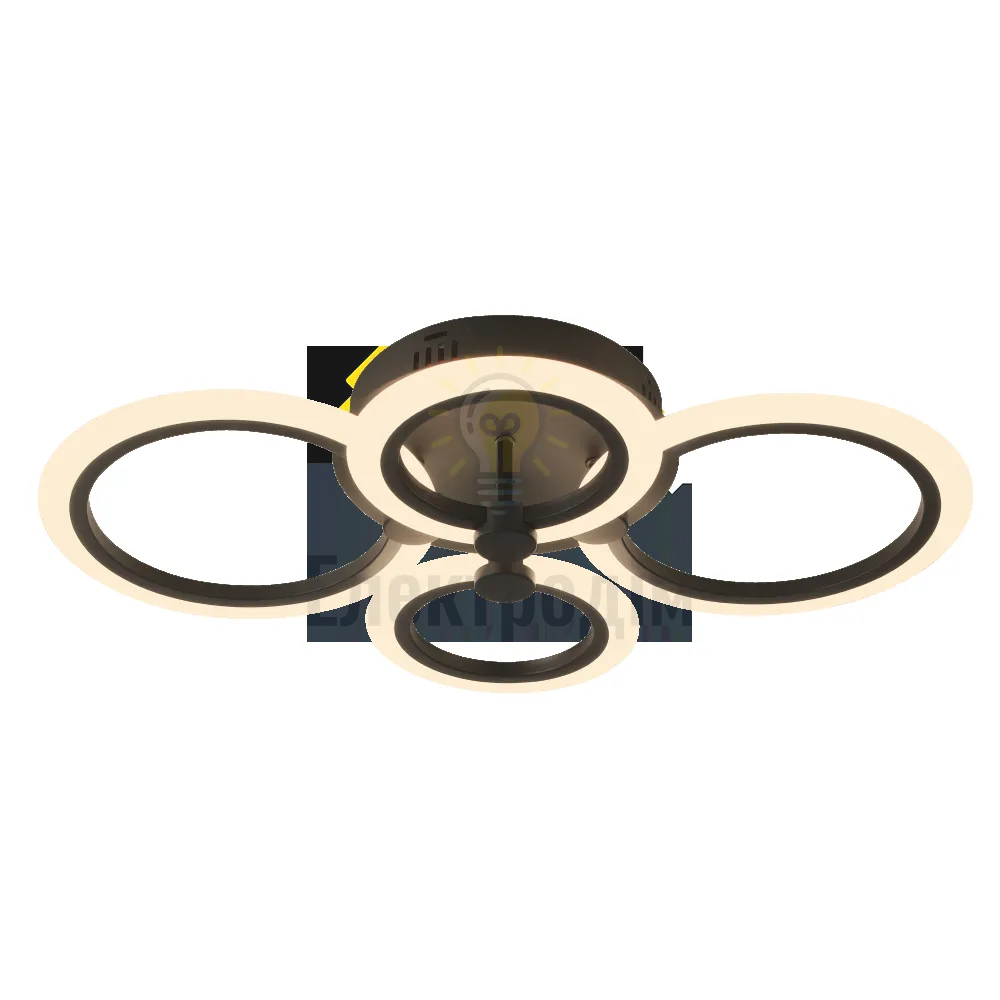 LED світильник VELMAX V-СL-NAOMI-R, max 65W, 3000K-6500K, 4500Lm, пульт ДК 23-43-33 