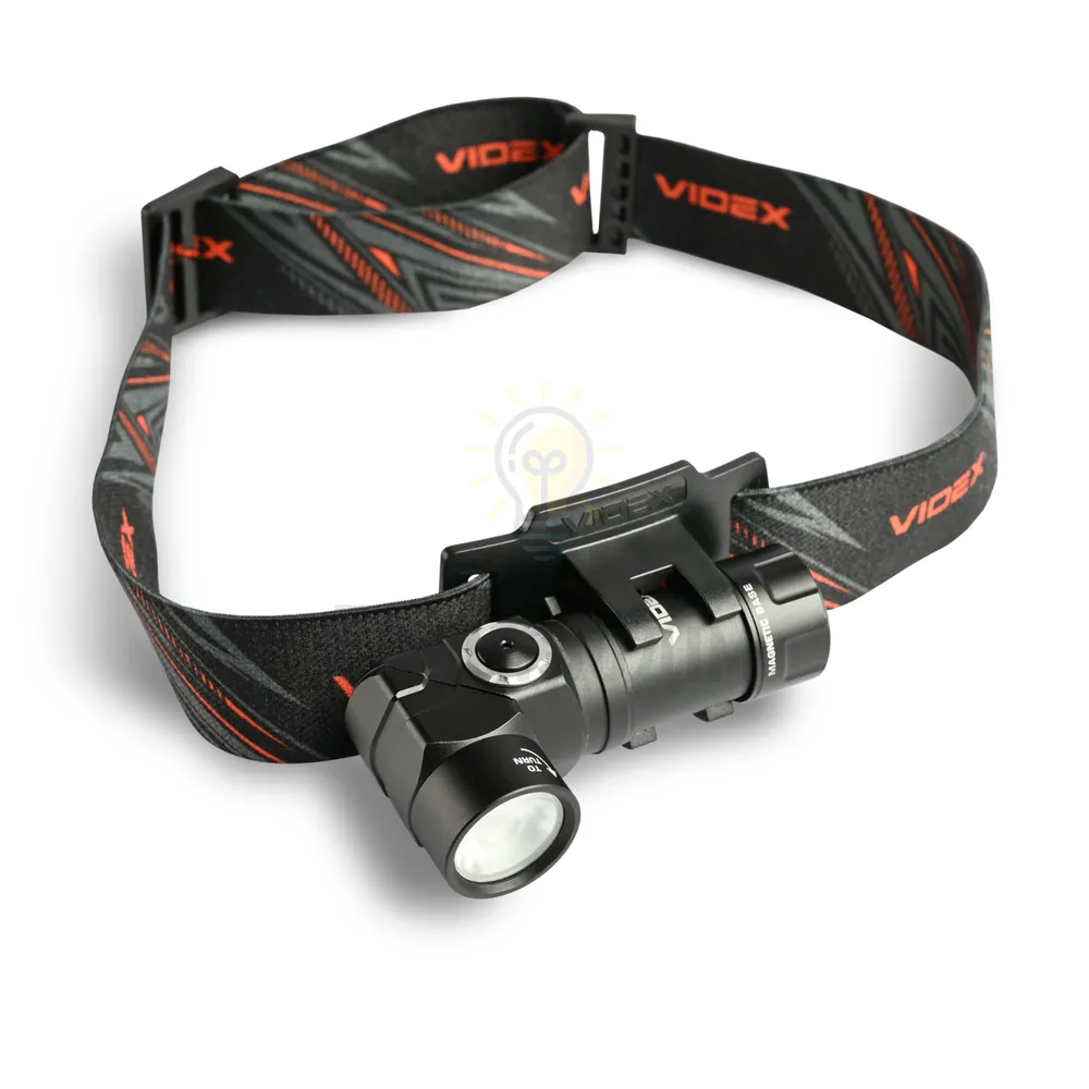 Портативний світлодіодний ліхтарик VIDEX  600Lm 5000K VLF-A244RH  - фото 5