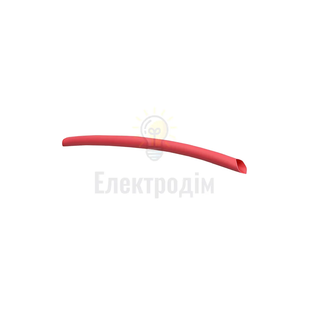 Термозбіжна трубка АСКО 6,0 / 3,0 червона A0150040361  - фото 1