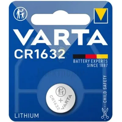 Батарейка VARTA CR 1632 (блистер-1 шт.) 6632101401 — купити в Електродім
