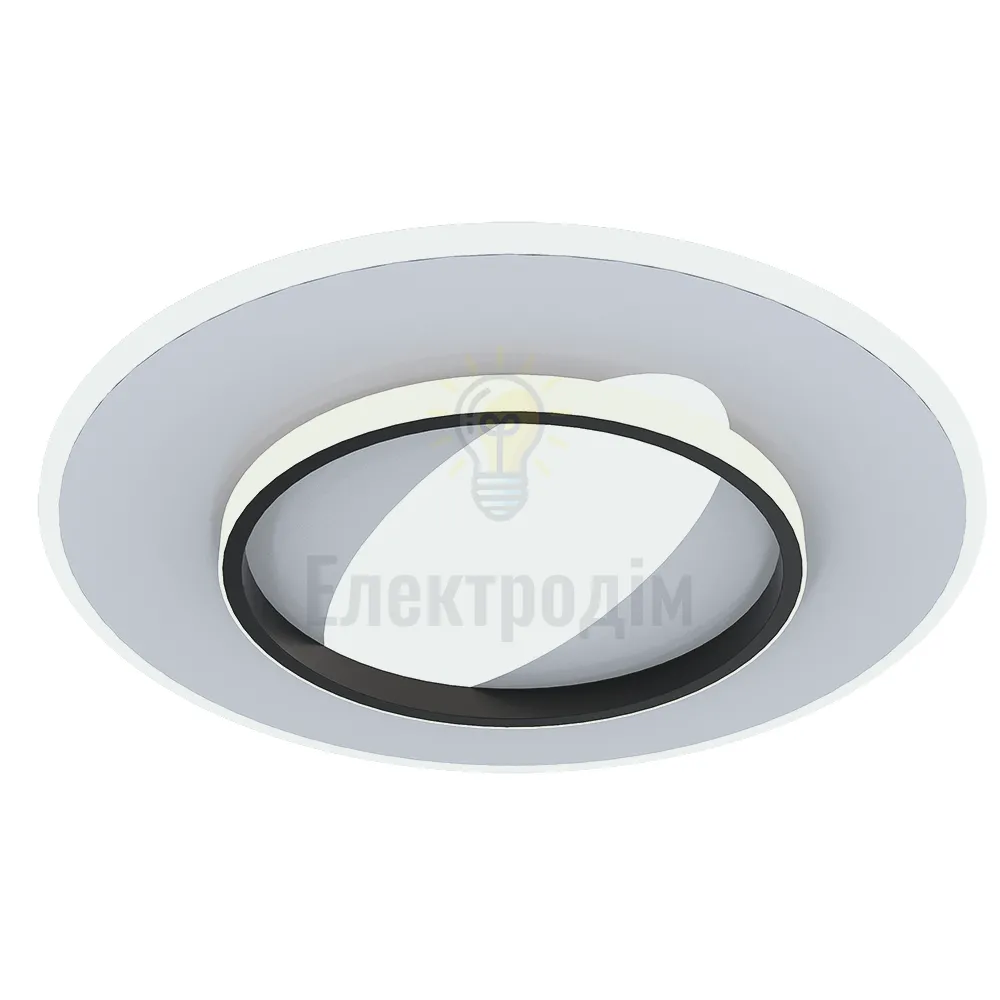 Смарт LED світильник VELMAX V-СL-MIRAY-FQ-R, max 40W*2, 2700K-6500K, пульт, батарейки 2шт, кріплення, 230V 23-44-41 