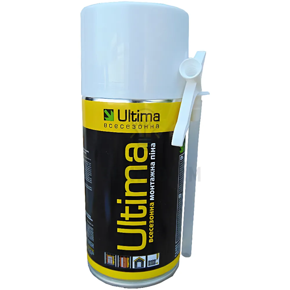 Поліуретанова монтажна піна ULTIMA (РУЧН.), всесезонна 310ml ПТ-9986 