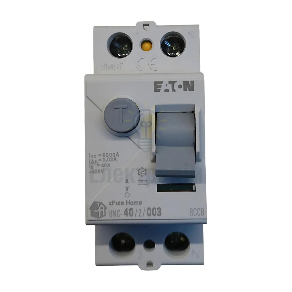 EATON пристрій захисного відключення  HNC-40/2/003 194691 