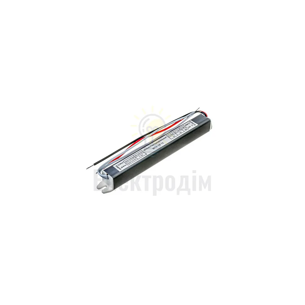 Блок  живлення 12В 1.5А -18W SLIM IP20 C 1013362 