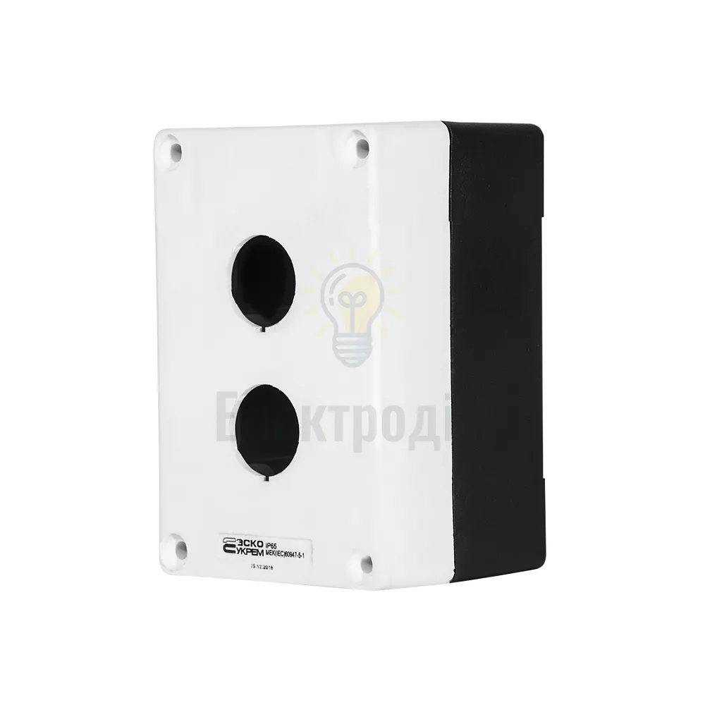 АСКО Корпус HJ9-2 (2-місний) БІЛИЙ A0140020035  - фото 2