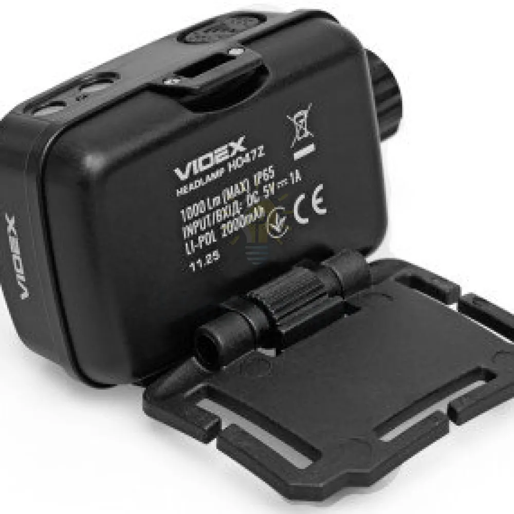 Ліхтарик LED налобний 1000Lm 5000К VLF-H047Z Videx VLF-H047Z  - фото 4