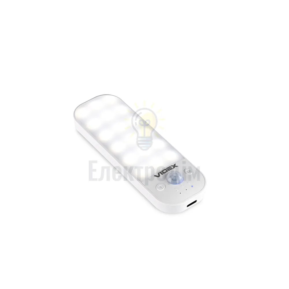 LED Світильник акумуляторний з датчиком руху VIDEX VL-NL014W-S  - фото 9