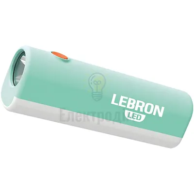 Lebron LED ліхтар ручний акумуляторний LEBRON L-HL-15, ABS, зелений, 5W/1W, USB, 1200mAh Li-Ion 15-15-15 — купити в Електродім