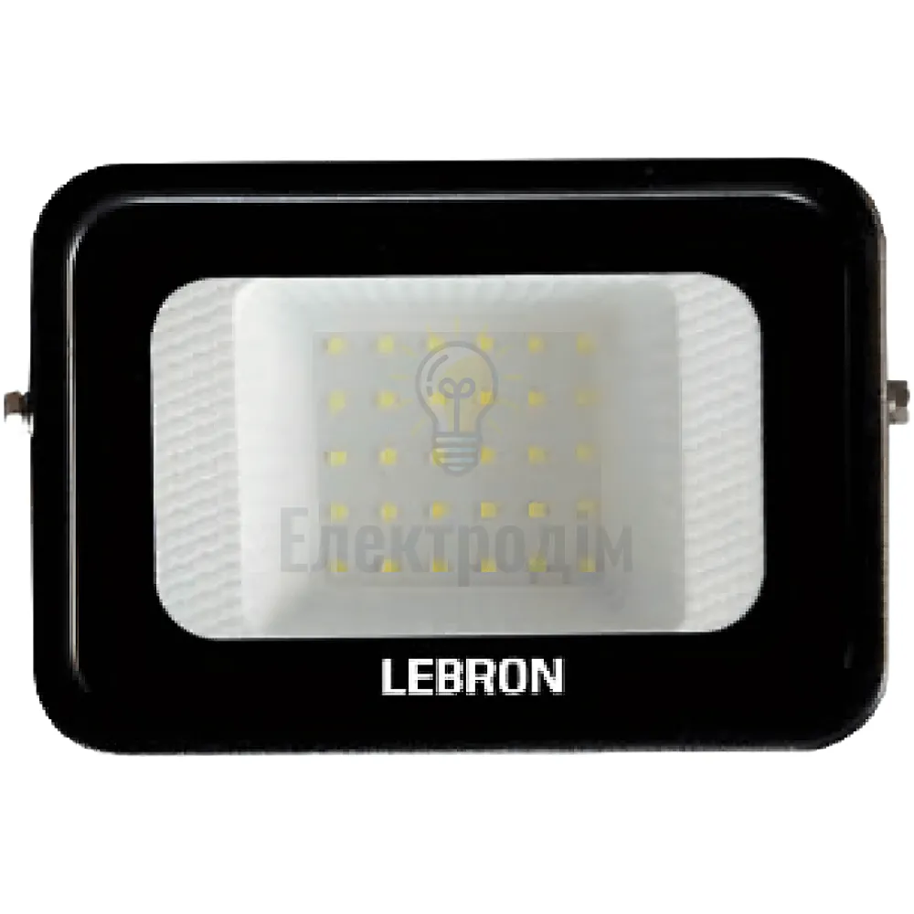 LED прожектор LEBRON L-LF 30W  6500K 2400Lm 220V 17-06-03 