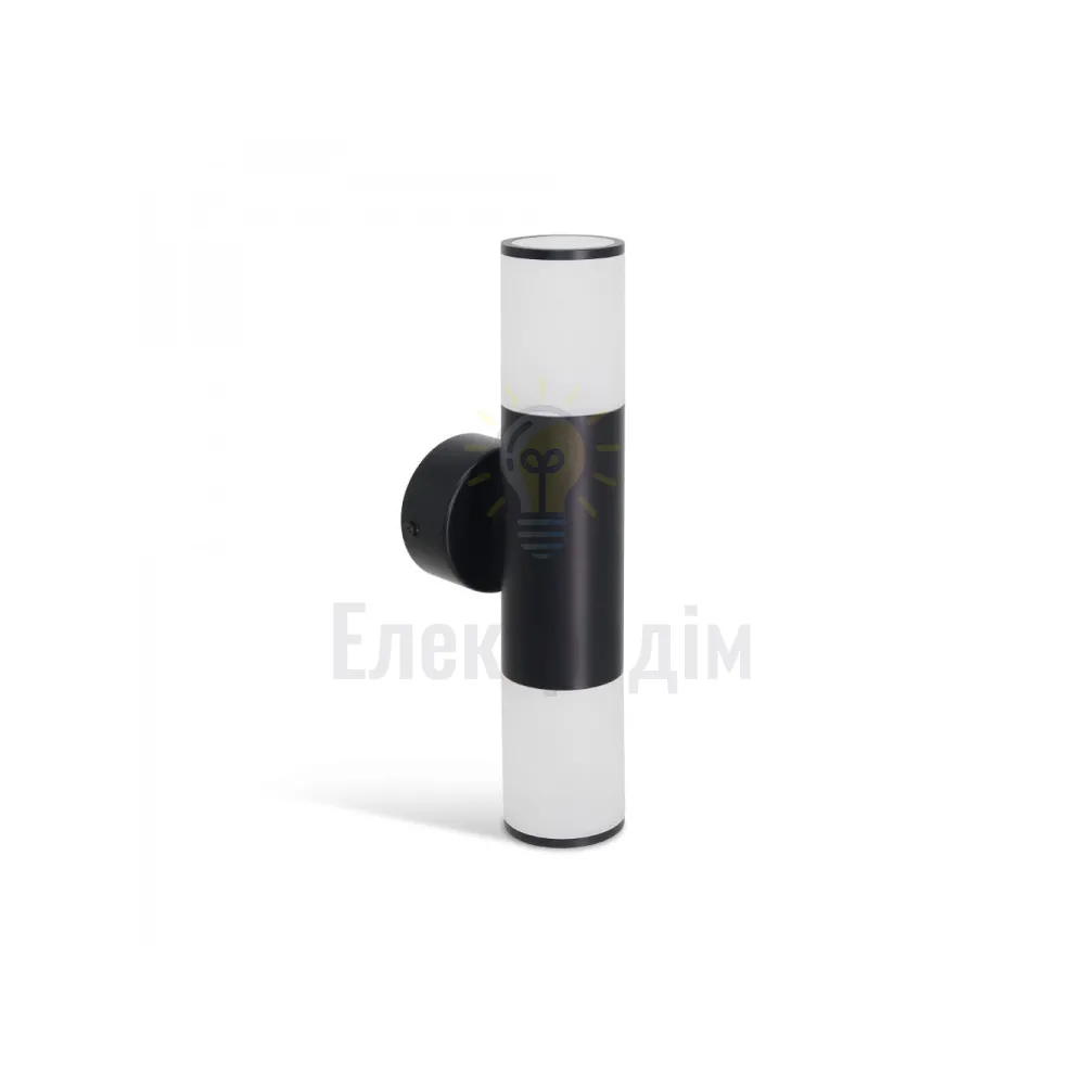 DH0142ARD 230V без лампи 2*GU10, чорний 60*107*305mm IP54 80265 