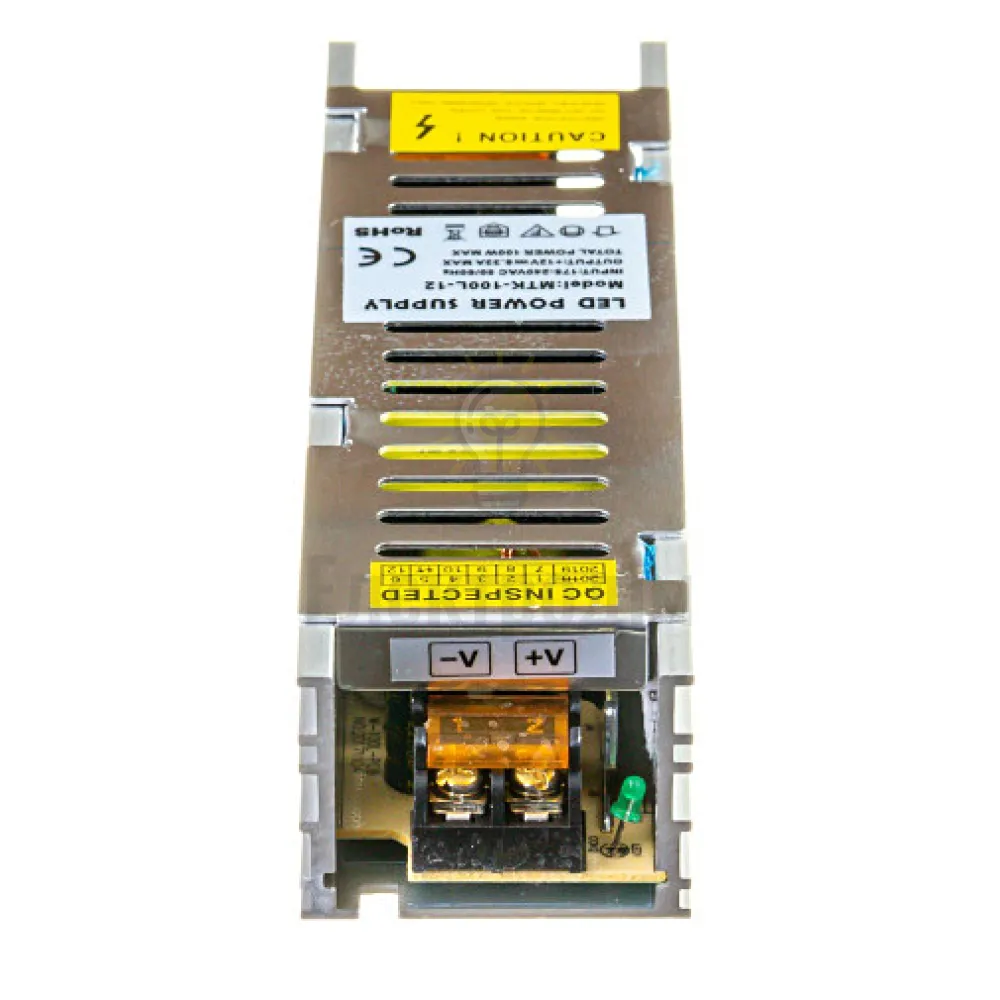 Блок  живлення 12В Блок живлення 8.33А - 100W LONG IP20 1013436  - фото 3