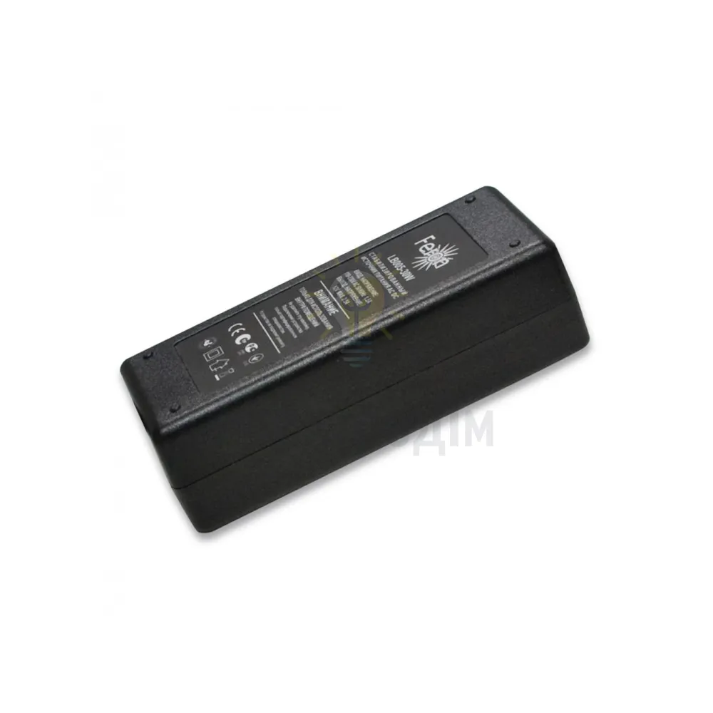 Трансформатор електронний для світлод. стрічки LB005 30W 12V (шнур 1,2м) 21489 