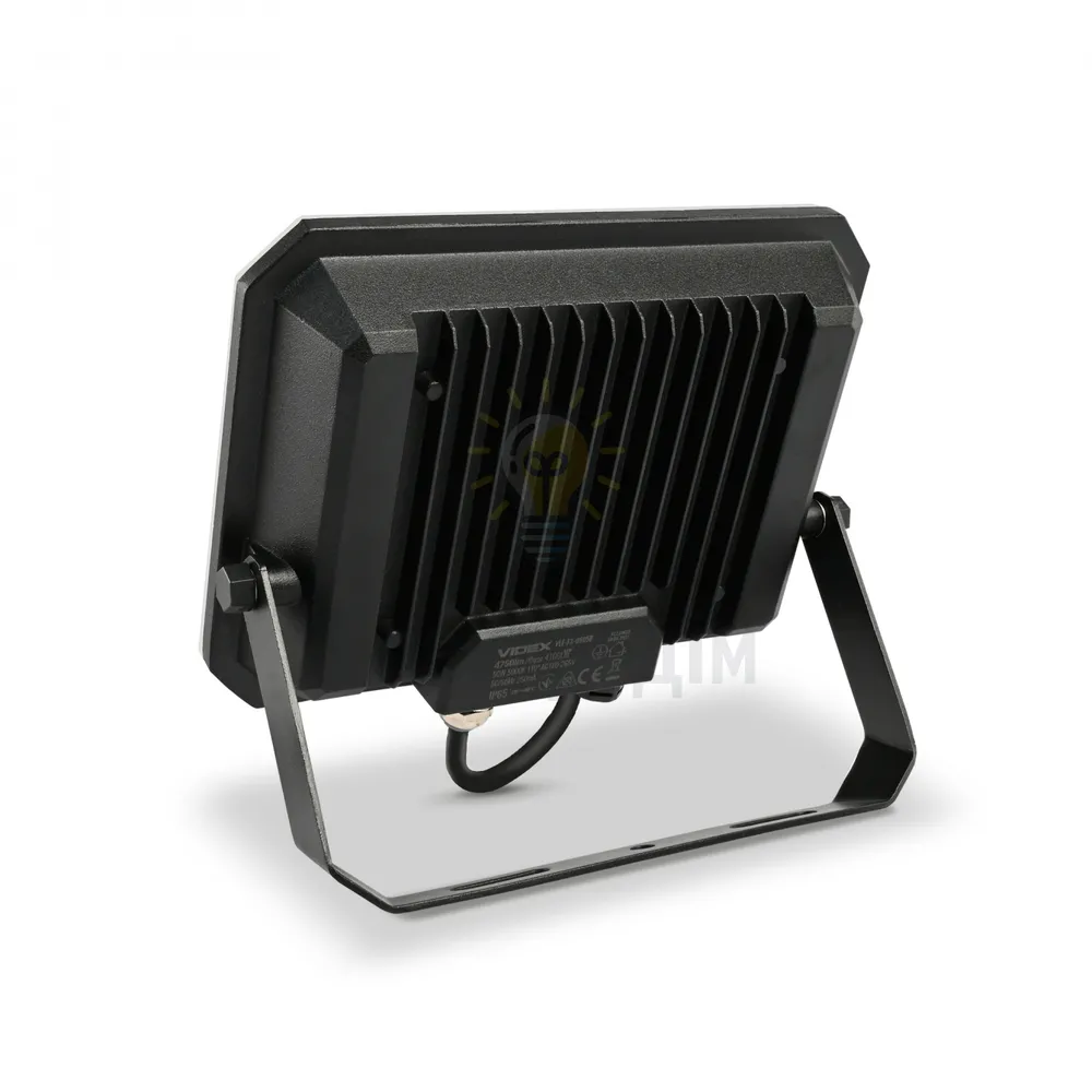 LED прожектор VIDEX F3 50W 5000K 220V Black VLE-F3-0505  - фото 2