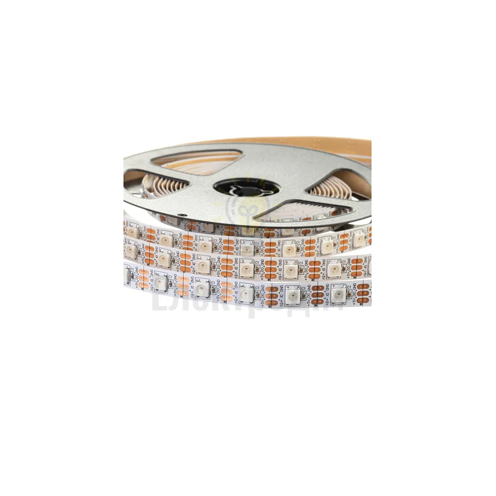5 В Світлодіодна стрічка адресна AVT smd5050 WS2812B 60LED/м IP20 1017957  - фото 2