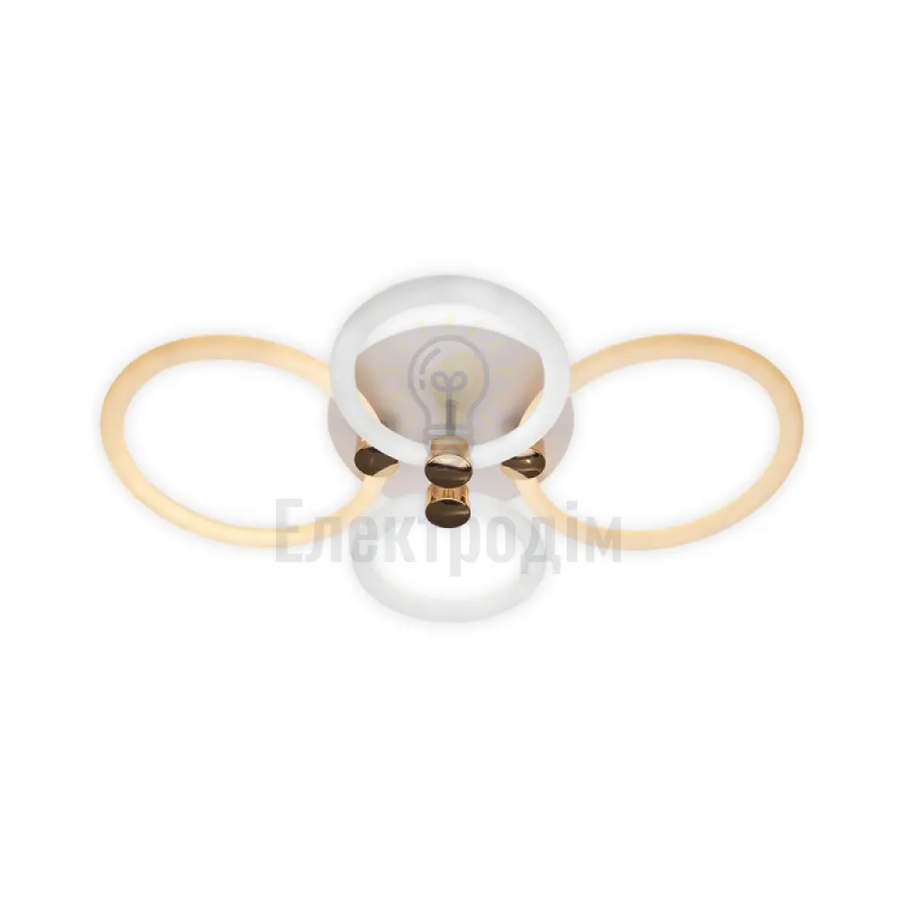 AL6134-1ARD 76W коло 8450Lm 3000K-6500K 615*415*130mm FELICITY GOLD 80072  - фото 4