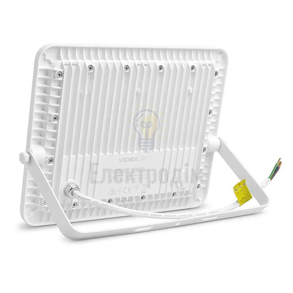 LED прожектор VIDEX F2e 100W 5000K VL-F2e-1005W  - фото 2