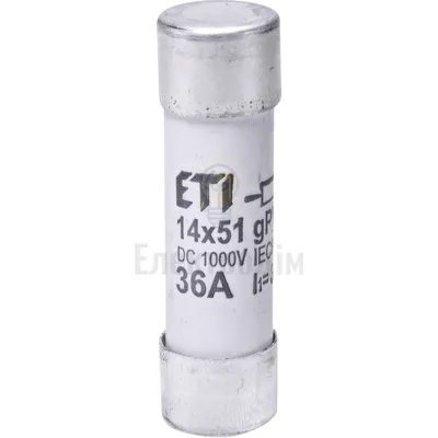 Запобіжник CH 14x51 gPV 32A 1000V (30kA) 2637111 — купити в Електродім