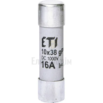 Запобіжник CH 10x38 gPV 16A 1000V (30kA) 2625081 — купити в Електродім