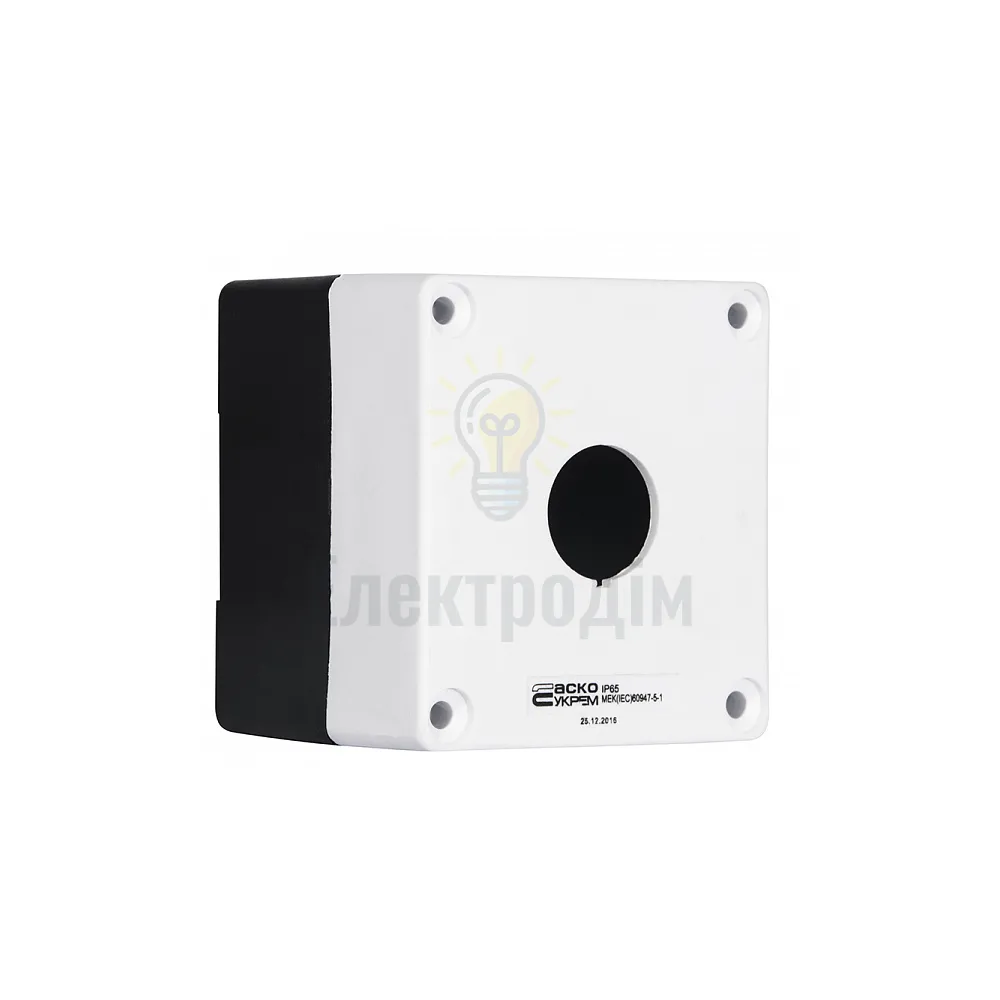 Корпус АСКО HJ9-1 1-місний жовтий A0140020033 