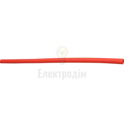 Термоусаджувальна трубка з клейовим шаром АСКО   3,2 / 1,0 червона А0150040112 — купити в Електродім