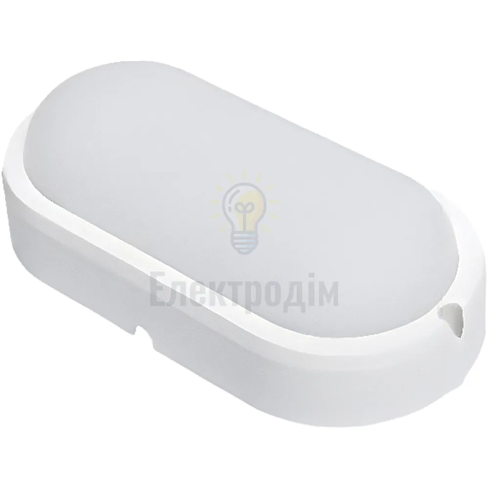 LED Світильник овал 20w  6000K IP65 BSO-20C 