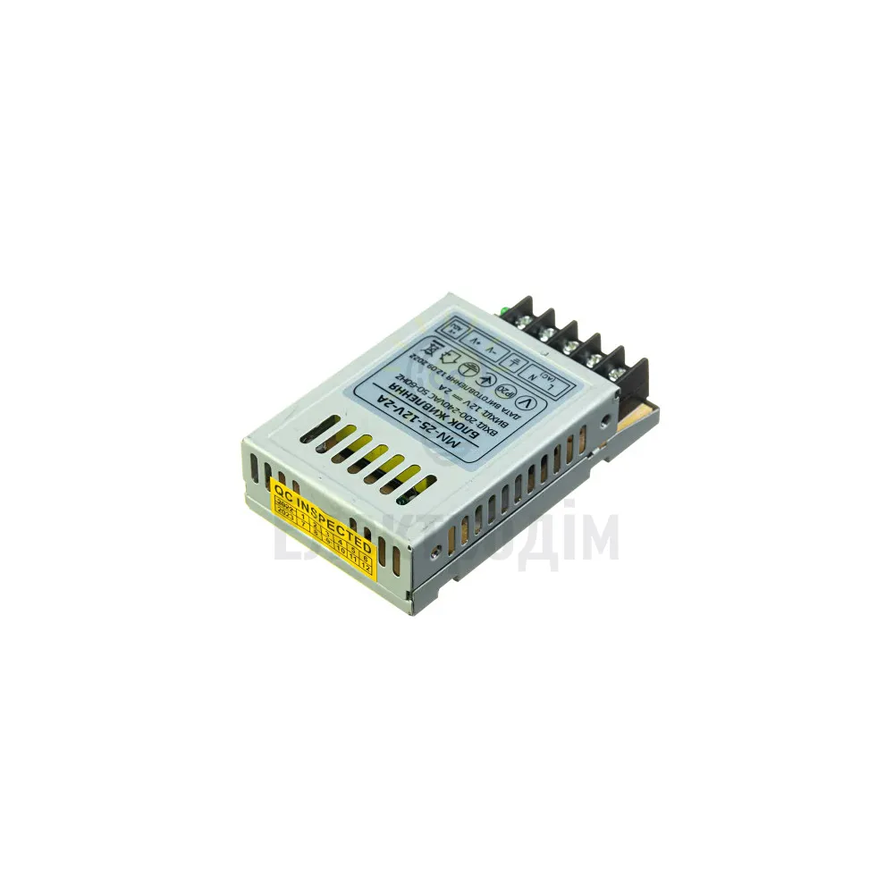 Блок  живлення 12В MN Блок живлення MN 2А - 25W 1013395  - фото 2