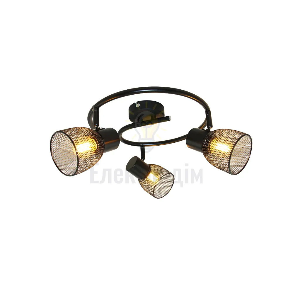 Світильник VELMAX V-TPL-SP017-3, max 35W, E27, 220V 22-32-63 